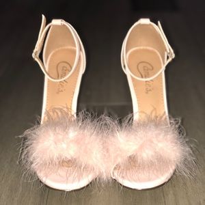 Candies Pink Pom-Pom Heels